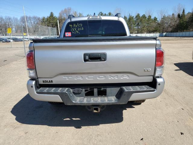 3TMCZ5AN9LM365787 - 2020 TOYOTA TACOMA DOUBLE CAB SILVER photo 6