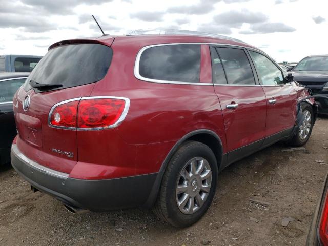 5GAKVCED3CJ163815 - 2012 BUICK ENCLAVE RED photo 3