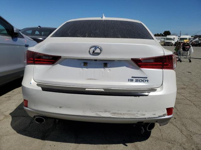 JTHBA1D25G5023339 - 2016 LEXUS IS 200T WHITE photo 6