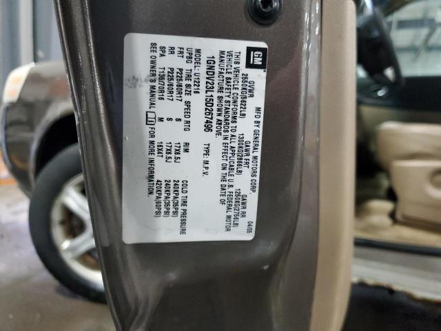 1GNDV23L15D267496 - 2005 CHEVROLET UPLANDER LS 棕色 照片 13