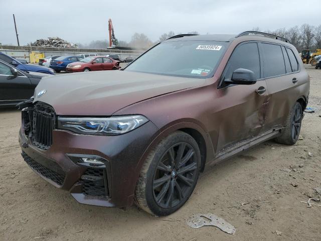 5UXCX6C0XL9C17998 - 2020 BMW X7 M50I MAROON photo 1