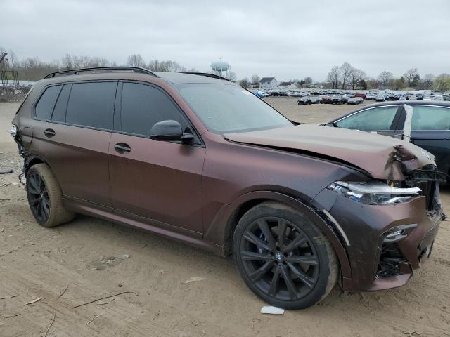 5UXCX6C0XL9C17998 - 2020 BMW X7 M50I MAROON photo 4