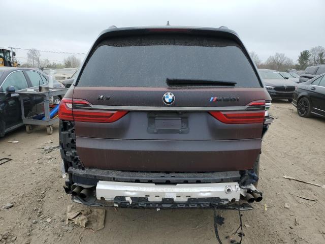 5UXCX6C0XL9C17998 - 2020 BMW X7 M50I MAROON photo 6
