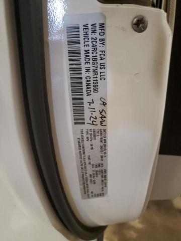 2C4RC1BG7NR115660 - 2022 CHRYSLER PACIFICA TOURING L WHITE photo 13