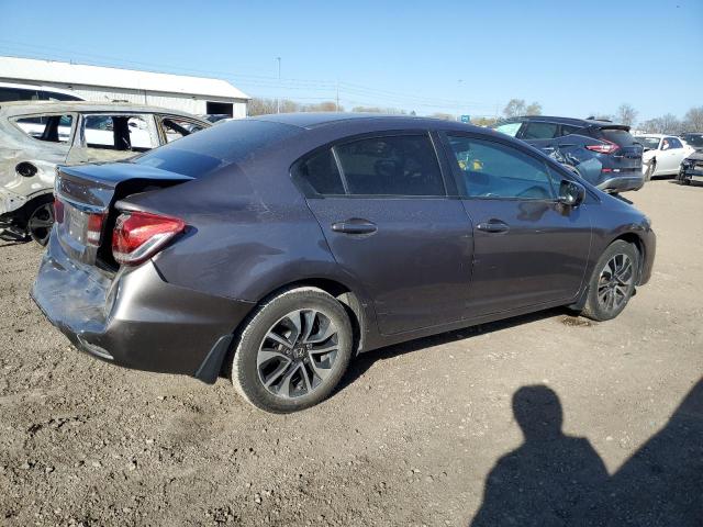 19XFB2F81EE024836 - 2014 HONDA CIVIC EX GRAY photo 3