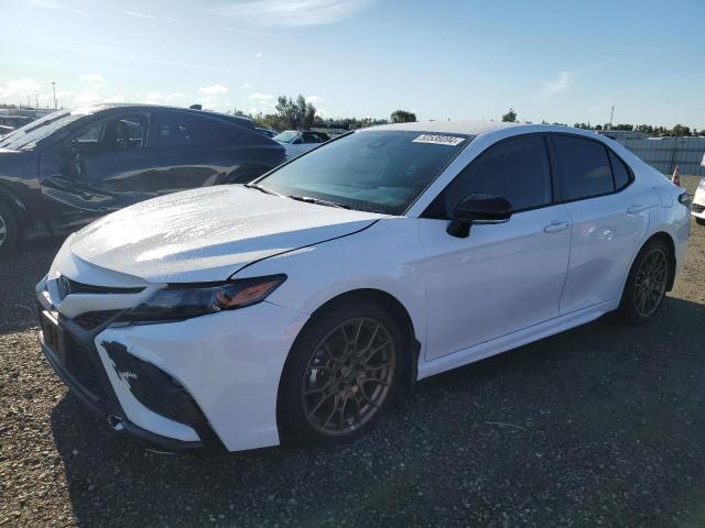 4T1T31AK6RU063194 - 2024 TOYOTA CAMRY SE NIGHT SHADE WHITE photo 1