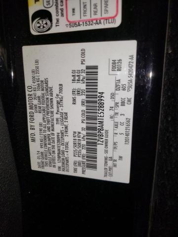 1ZVBP8AM1E5288994 - 2014 FORD MUSTANG BLACK photo 12