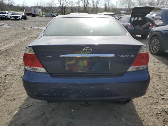 4T1BE30K56U105305 - 2006 TOYOTA CAMRY LE BLUE photo 6