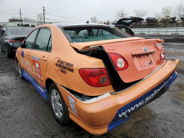 2T1BR32E28C930881 - 2008 TOYOTA COROLLA CE ORANGE photo 2