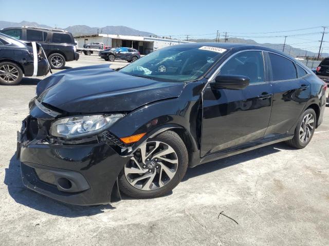 2HGFC2F80JH525780 - 2018 HONDA CIVIC EX BLACK photo 1