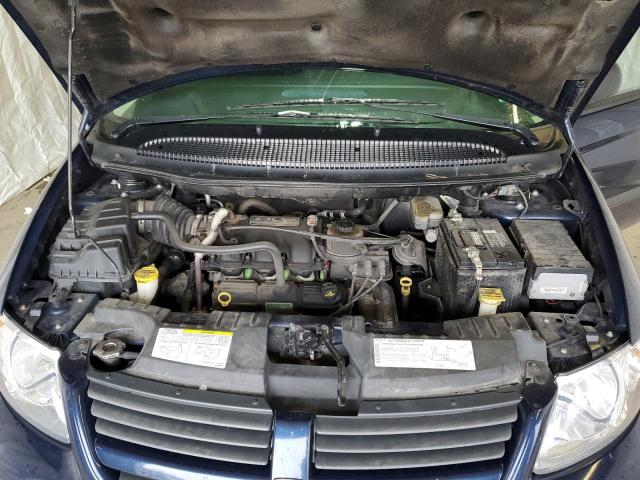 1D4GP24R26B555644 - 2006 DODGE GRAND CARA SE BLUE photo 12