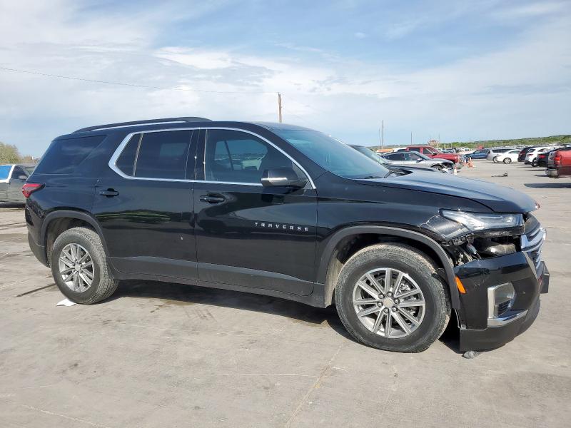 1GNERGKW0PJ114436 - 2023 CHEVROLET TRAVERSE LT BLACK photo 4