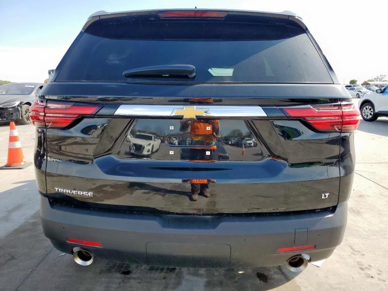 1GNERGKW0PJ114436 - 2023 CHEVROLET TRAVERSE LT BLACK photo 6