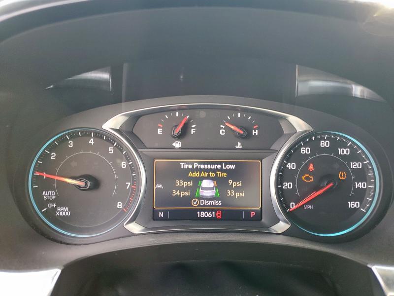 1GNERGKW0PJ114436 - 2023 CHEVROLET TRAVERSE LT BLACK photo 9