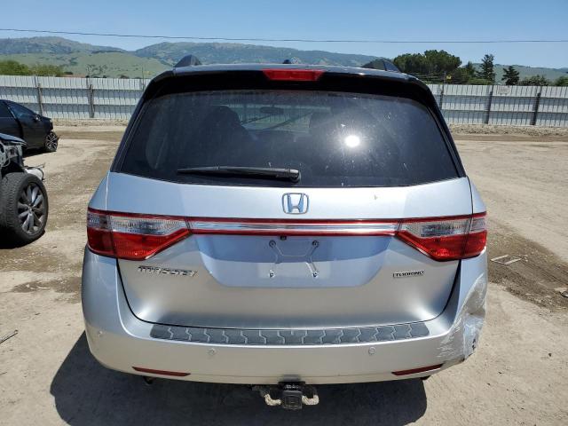 5FNRL5H97CB018337 - 2012 HONDA ODYSSEY TOURING SILVER photo 6