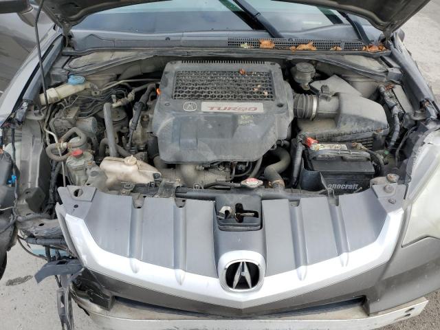 5J8TB18547A022988 - 2007 ACURA RDX TECHNOLOGY GRAY photo 12