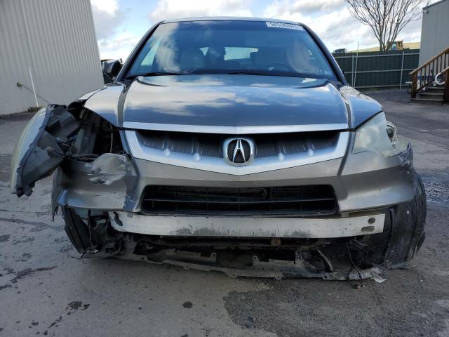 5J8TB18547A022988 - 2007 ACURA RDX TECHNOLOGY GRAY photo 5