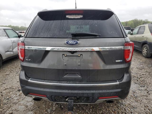 1FM5K8DHXJGA91801 - 2018 FORD EXPLORER XLT GRAY photo 6