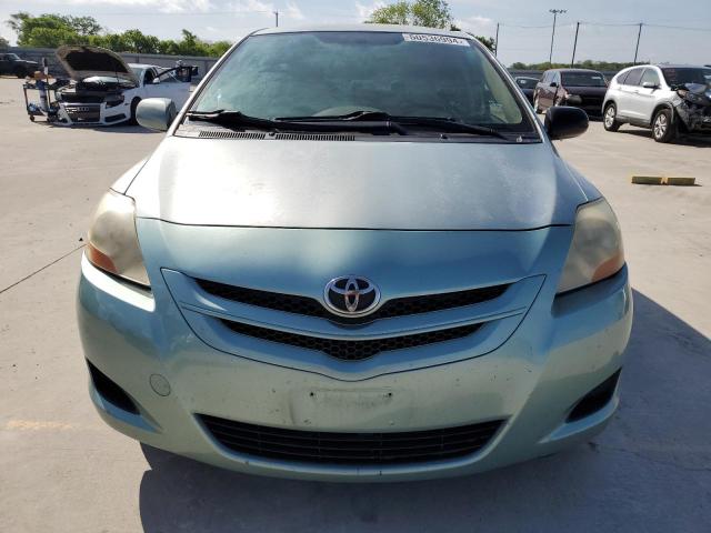 JTDBT923X81249567 - 2008 TOYOTA YARIS GREEN photo 5