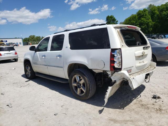 1GNSKKE37BR168323 - 2011 CHEVROLET SUBURBAN K1500 LTZ WHITE photo 2