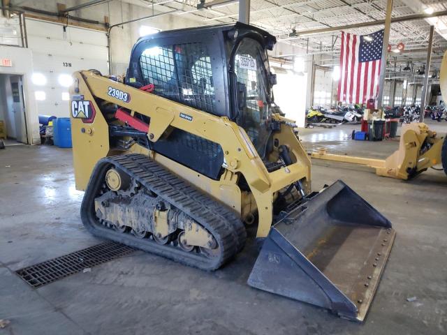 CAT0239DVHC900784 - 2020 BOBCAT SKIDSTEER YELLOW photo 1