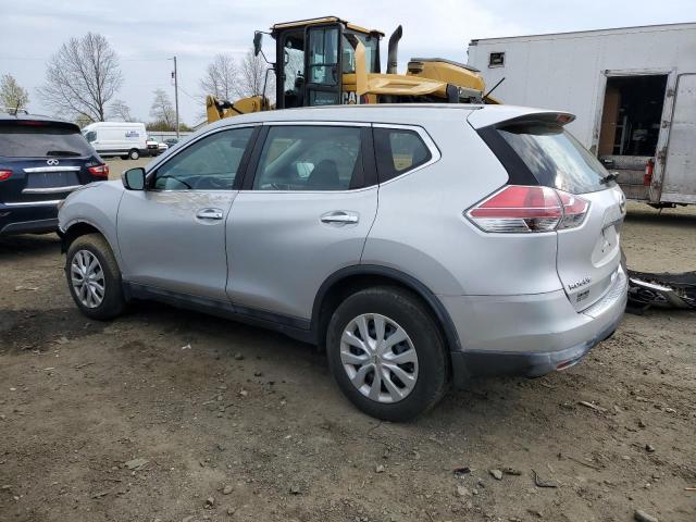 5N1AT2MV5EC870454 - 2014 NISSAN ROGUE S SILVER photo 2