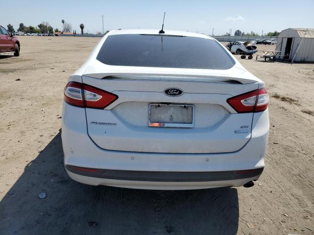 3FA6P0HD5GR247267 - 2016 FORD FUSION SE WHITE photo 6