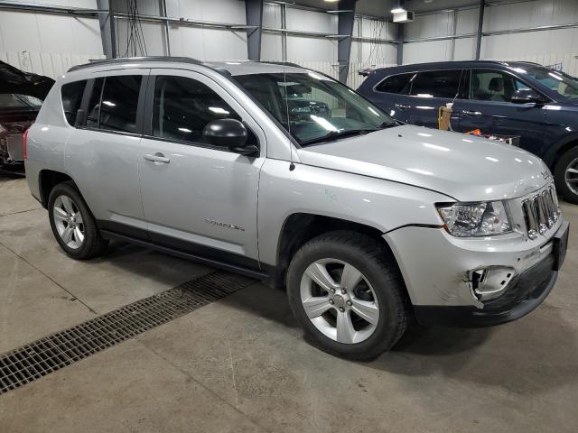 1C4NJCBB6CD725280 - 2012 JEEP COMPASS SPORT SILVER photo 4