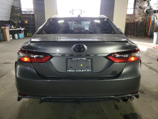 4T1G11BK9RU115780 - 2024 TOYOTA CAMRY SE NIGHT SHADE CHARCOAL photo 6