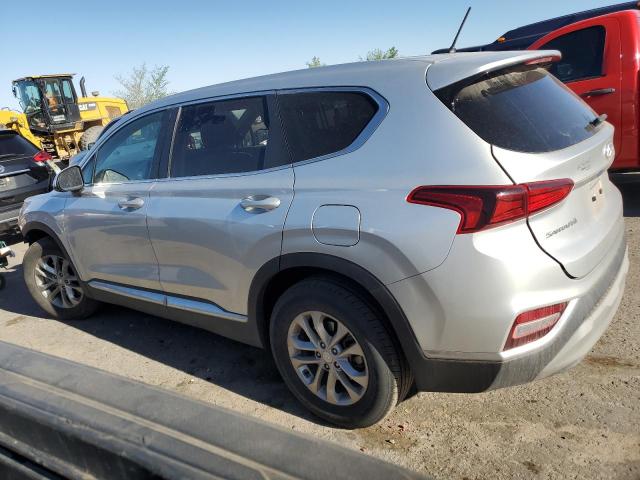 5NMS2CAD2KH008092 - 2019 HYUNDAI SANTA FE SE SILVER photo 2