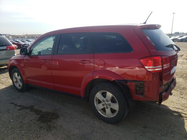 3C4PDCABXET137333 - 2014 DODGE JOURNEY SE RED photo 2