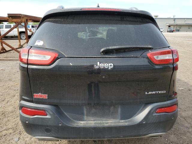 1C4PJLDS2GW160817 - 2016 JEEP CHEROKEE LIMITED BLACK photo 6