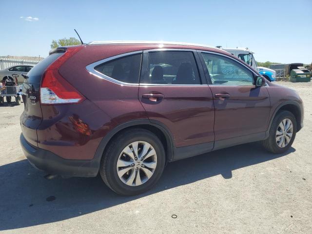 5J6RM4H7XEL118707 - 2014 HONDA CR-V EXL RED photo 3