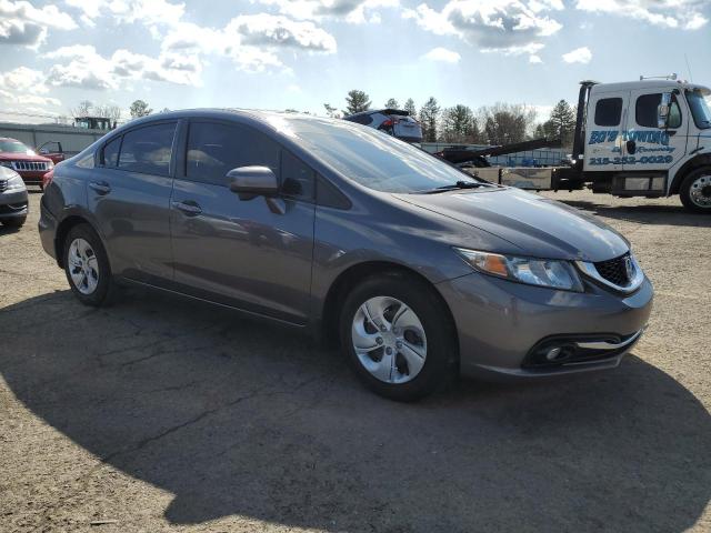 19XFB2F93EE035958 - 2014 HONDA CIVIC EXL GRAY photo 4