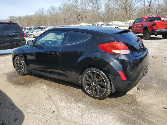 KMHTC6AD0DU175772 - 2013 HYUNDAI VELOSTER BLACK photo 2