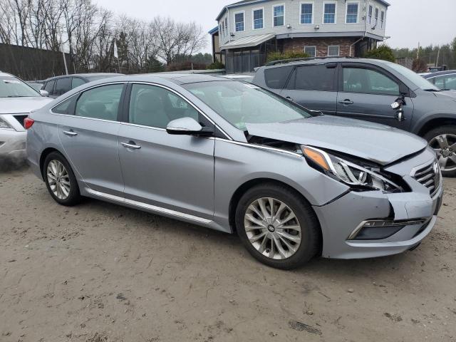 5NPE34AF6FH047567 - 2015 HYUNDAI SONATA SPORT GRAY photo 4