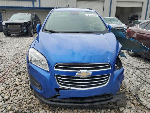 KL7CJPSB9GB529122 - 2016 CHEVROLET TRAX 1LT BLUE photo 5