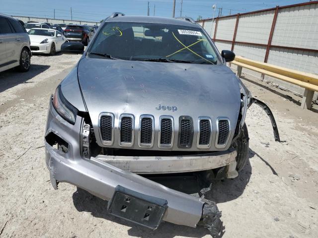 1C4PJLAB2FW657594 - 2015 JEEP CHEROKEE SPORT SILVER photo 5