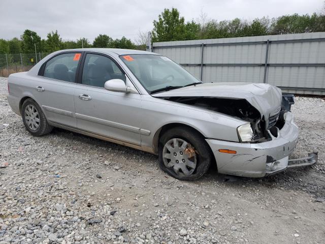 KNAGD126565462184 - 2006 KIA OPTIMA LX SILVER photo 4