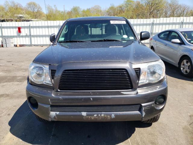 5TEUX4EN3AZ695486 - 2010 TOYOTA TACOMA ACCESS CAB ნაცრისფერი ფოტო 5