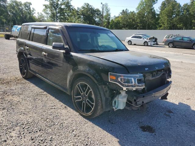 2FMGK5D81FBA22887 - 2015 FORD FLEX LIMITED BLACK photo 4