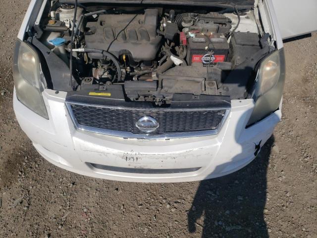 3N1AB6APXCL674664 - 2012 NISSAN SENTRA 2.0 WHITE photo 11