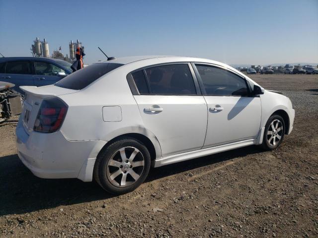 3N1AB6APXCL674664 - 2012 NISSAN SENTRA 2.0 WHITE photo 3