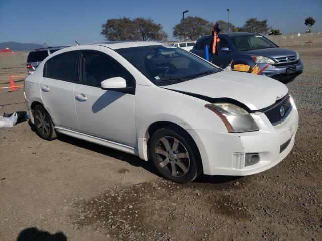 3N1AB6APXCL674664 - 2012 NISSAN SENTRA 2.0 WHITE photo 4