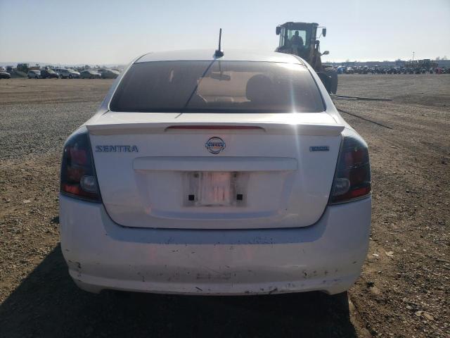 3N1AB6APXCL674664 - 2012 NISSAN SENTRA 2.0 WHITE photo 6