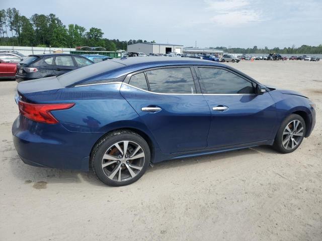 1N4AA6AP8HC423926 - 2017 NISSAN MAXIMA 3.5S BLUE photo 3