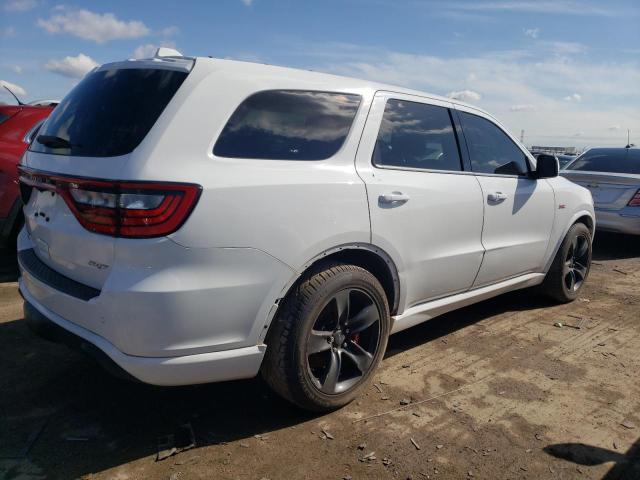 1C4SDJGJ9JC143532 - 2018 DODGE DURANGO SRT WHITE photo 3