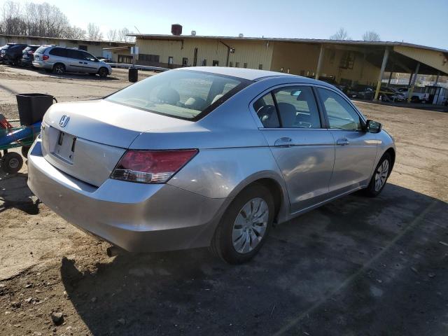 1HGCP26339A012898 - 2009 HONDA ACCORD LX SILVER photo 3