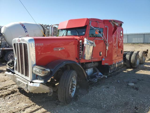 1NPXD49X0FD274271 - 2015 PETERBILT 389 RED photo 2