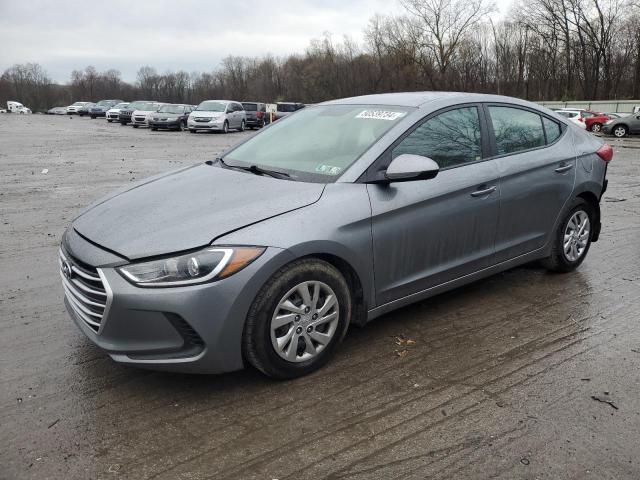 KMHD74LF4JU557424 - 2018 HYUNDAI ELANTRA SE GRAY photo 1